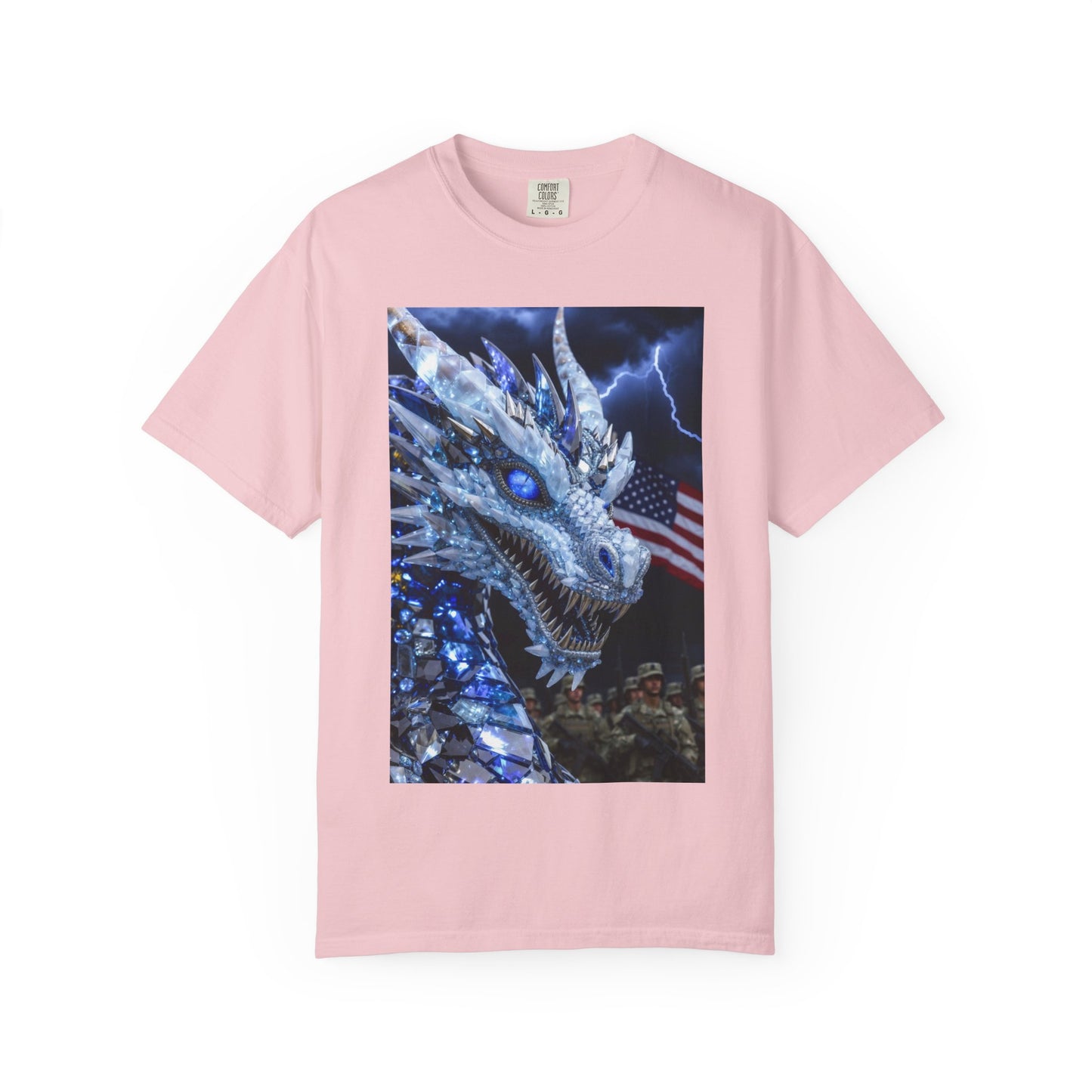 Ice Dragon Military Patriot T-Shirt
