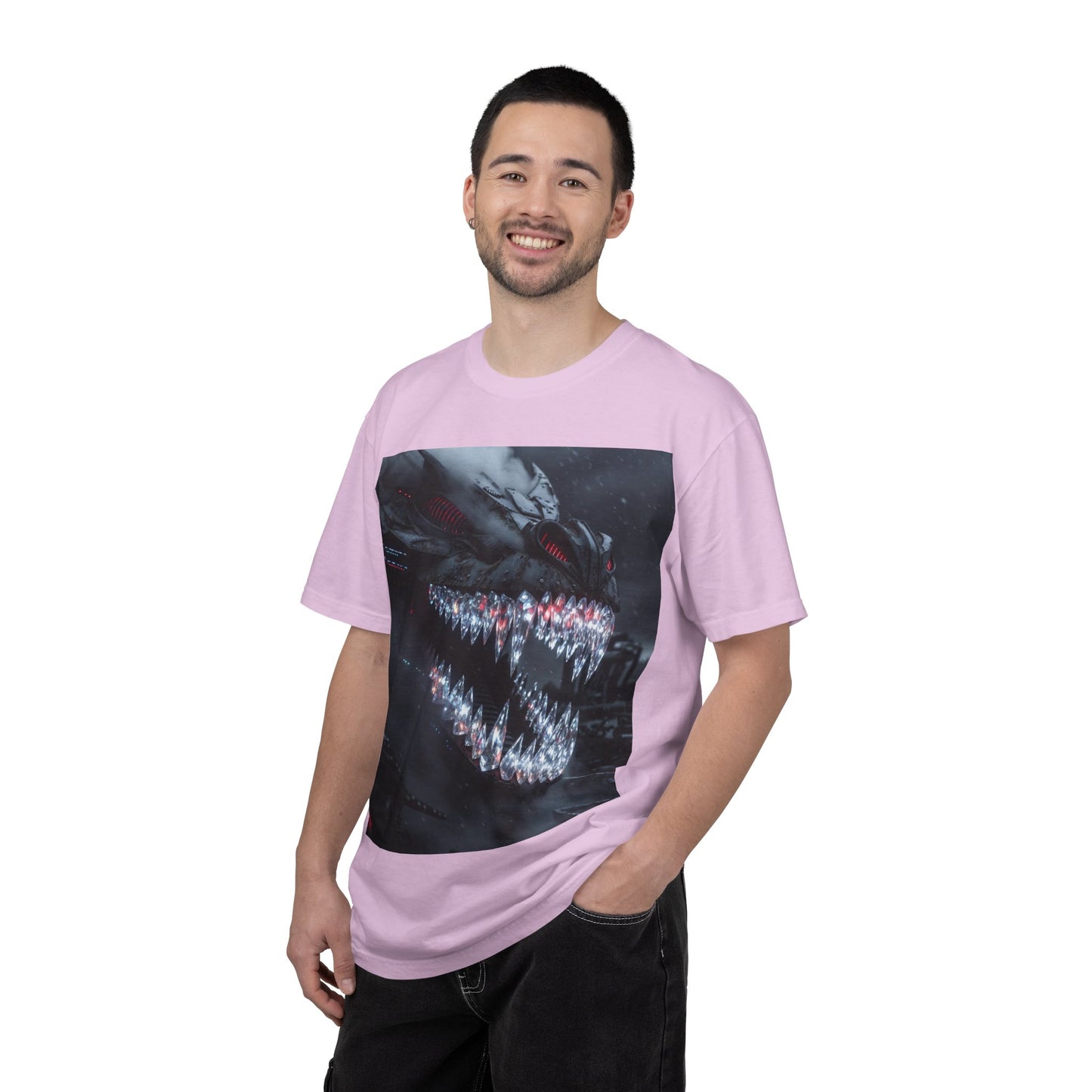 Graphic T-Shirt — Dark Monster Smile Artwork