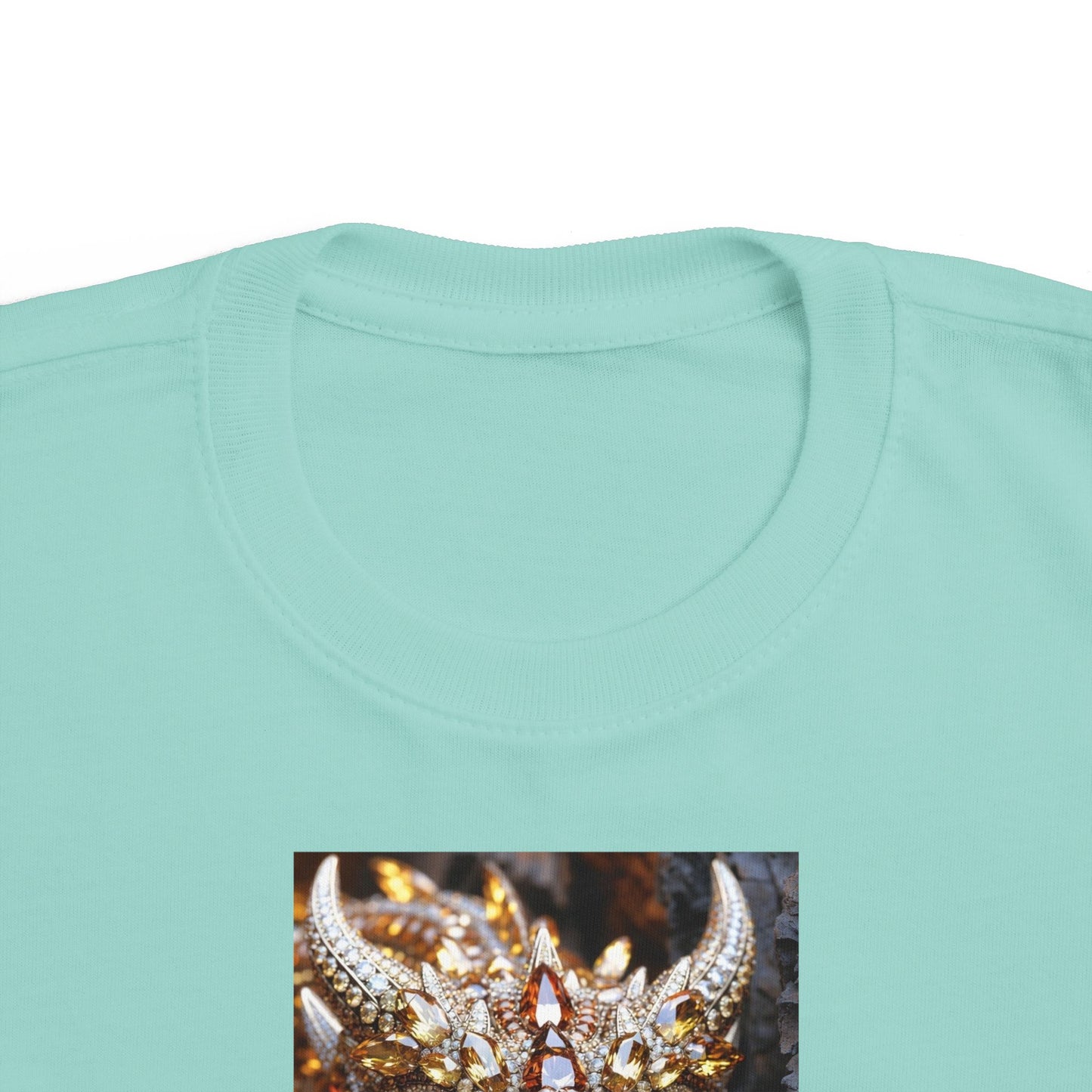 Toddler Tee — Fierce Gold Dragon Graphic Shirt