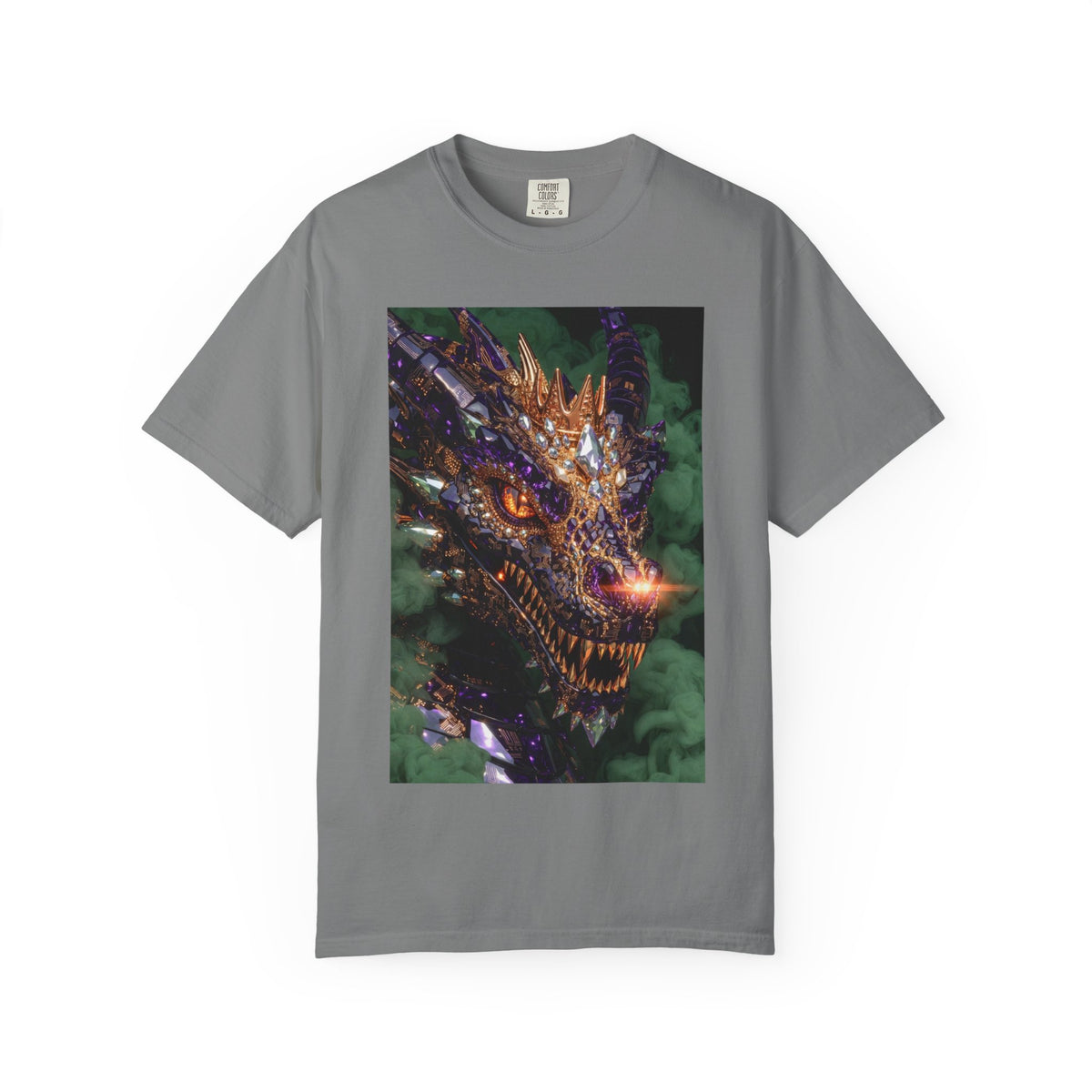 A Dragon Pocket Graphic T‑Shirt — Fiery Fantasy Chest Print