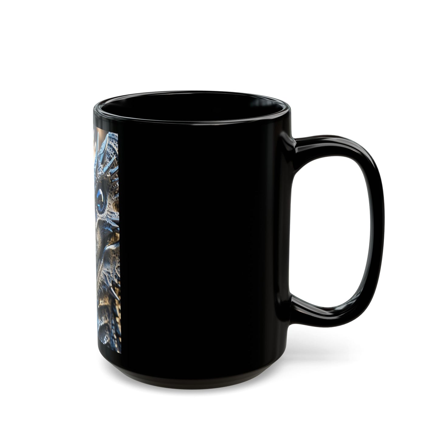 Dragon Fantasy Black Mug - 11oz & 15oz
