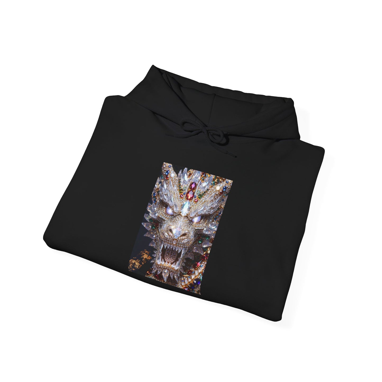 Dragon Skull Hoodie - Mystic Fantasy Graphic Pullover