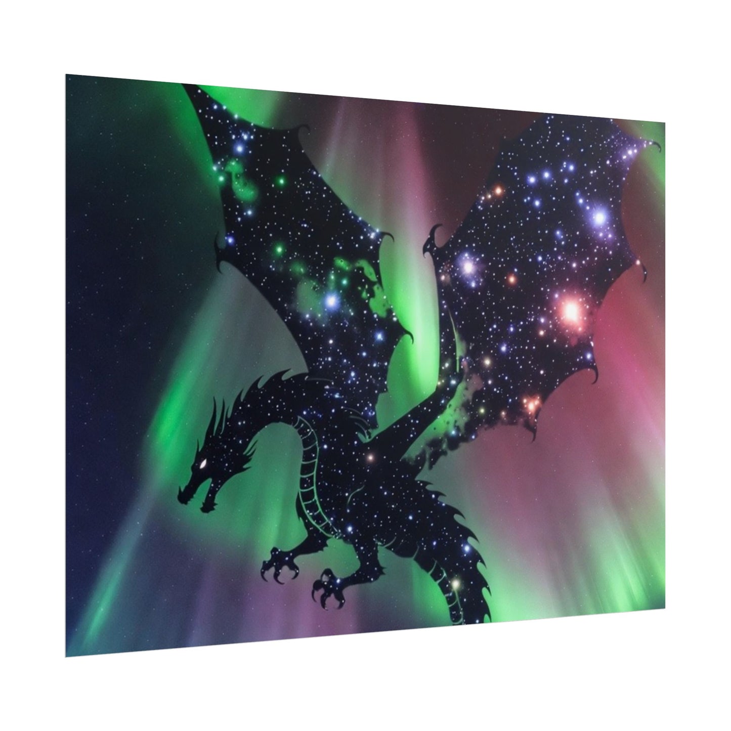 Dragon Aurora Poster