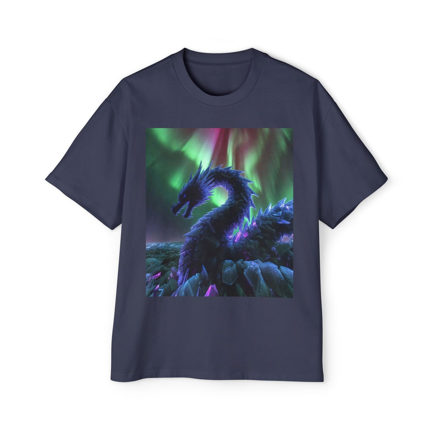 Northern Lights Dragon Tee — Fantasy Dragon Graphic T-Shirt