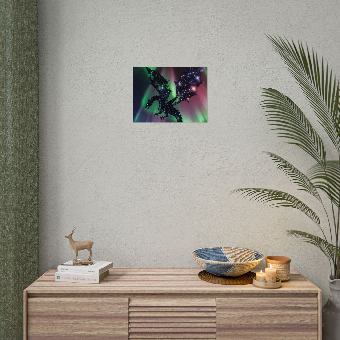 Dragon Aurora Poster