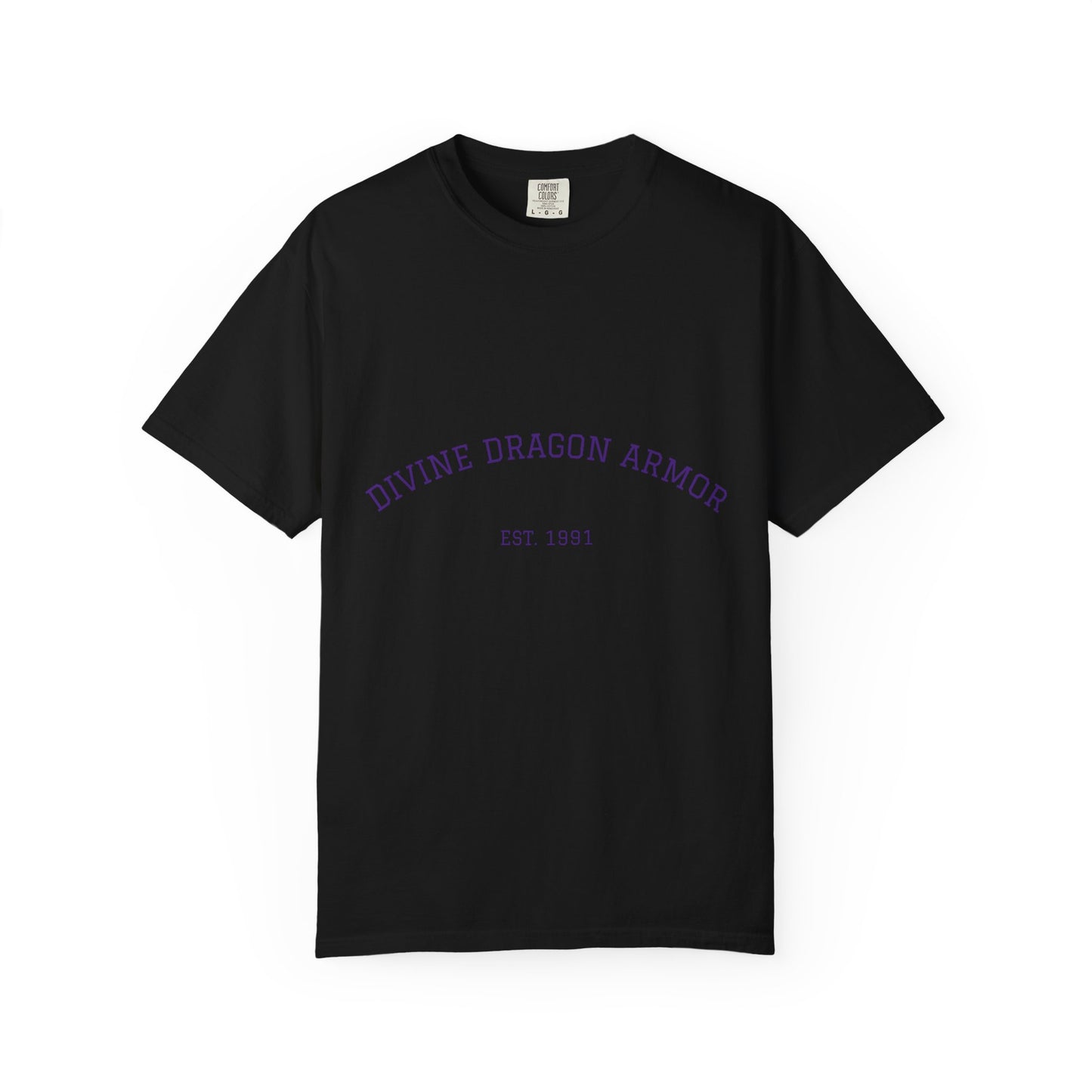 A Divine Dragon Armor Tee — Vintage 'Est. 1991' Graphic T-Shirt