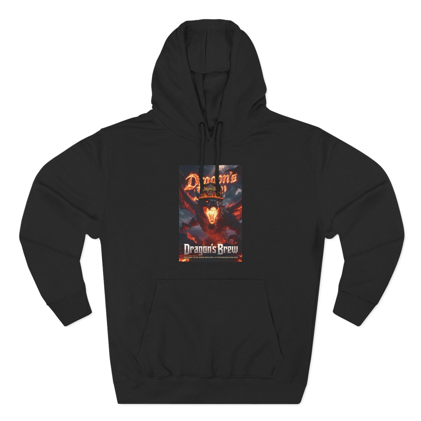 Dragons Brew Three-Panel Fleece Hoodie