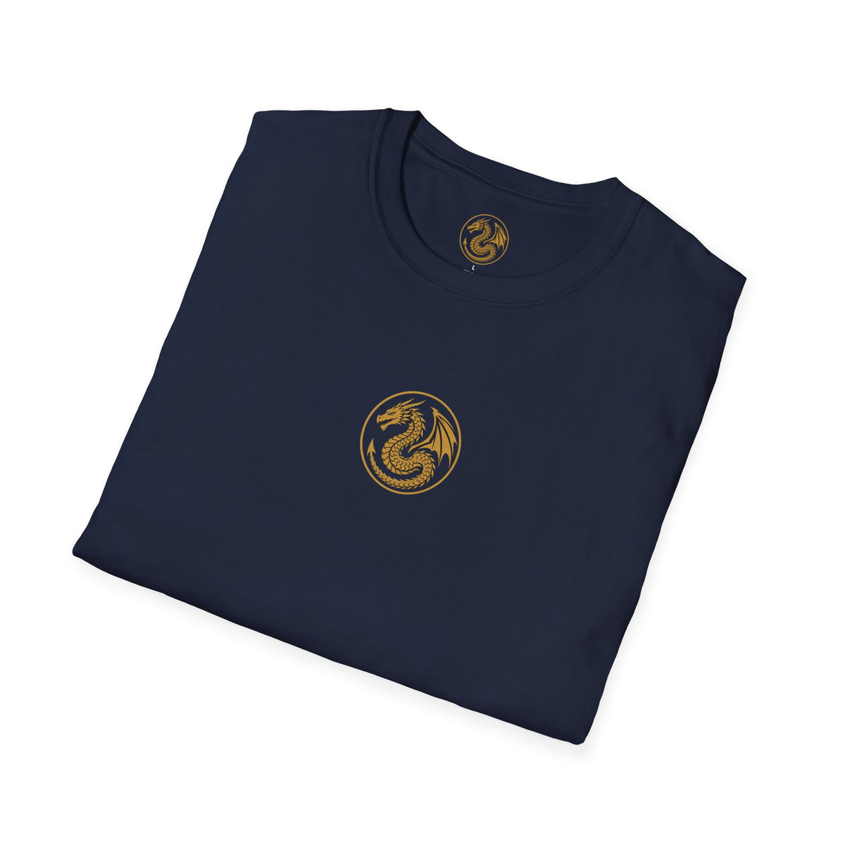 Golden Serpent Symbol T-Shirt