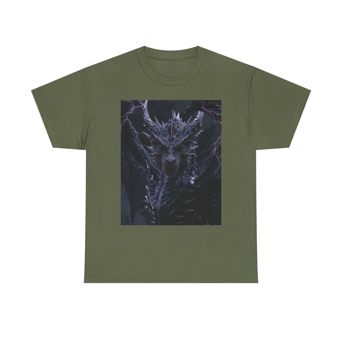 Dark Dragon Tee — Dark Fantasy Gothic Dragon Graphic Shirt