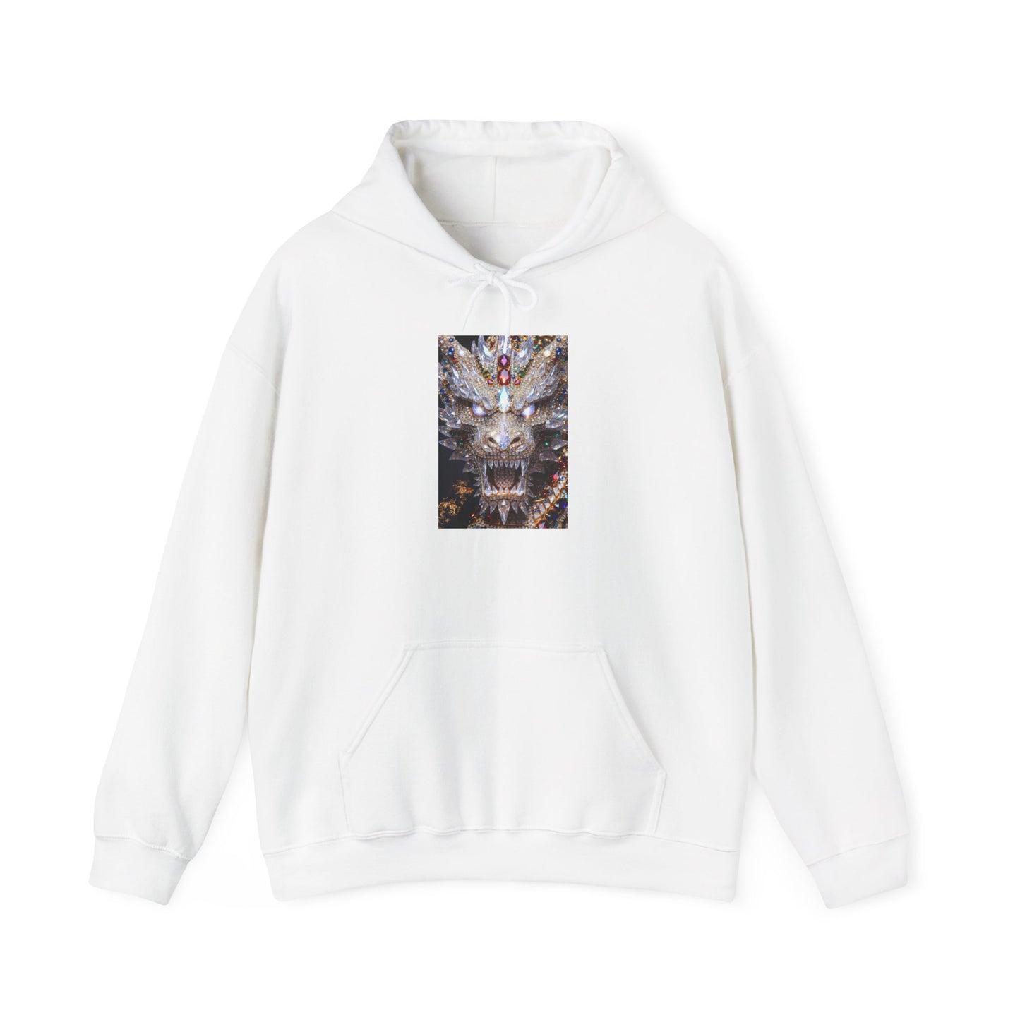 Dragon Skull Hoodie - Mystic Fantasy Graphic Pullover