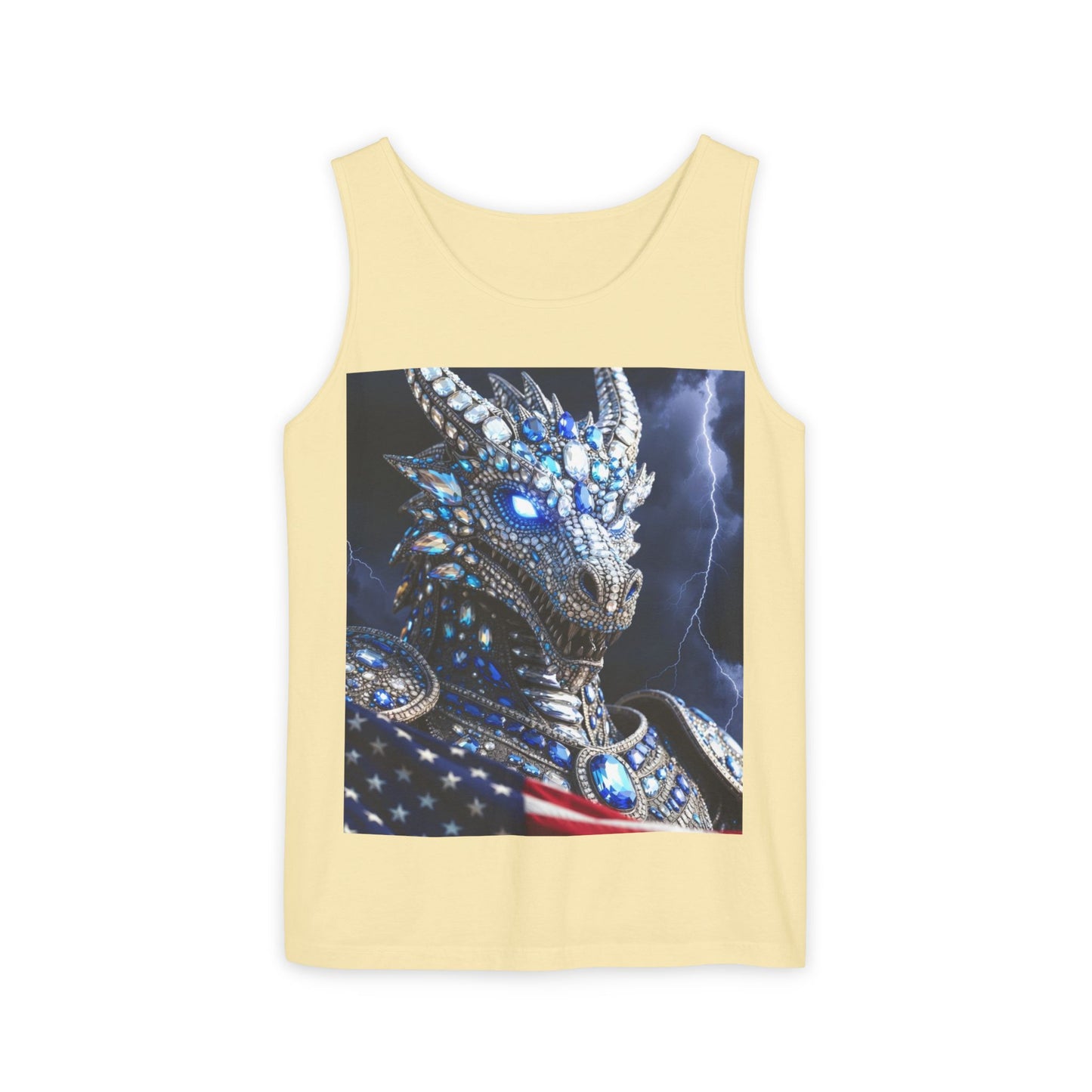 Patriotic Crystal Dragon Tank Top