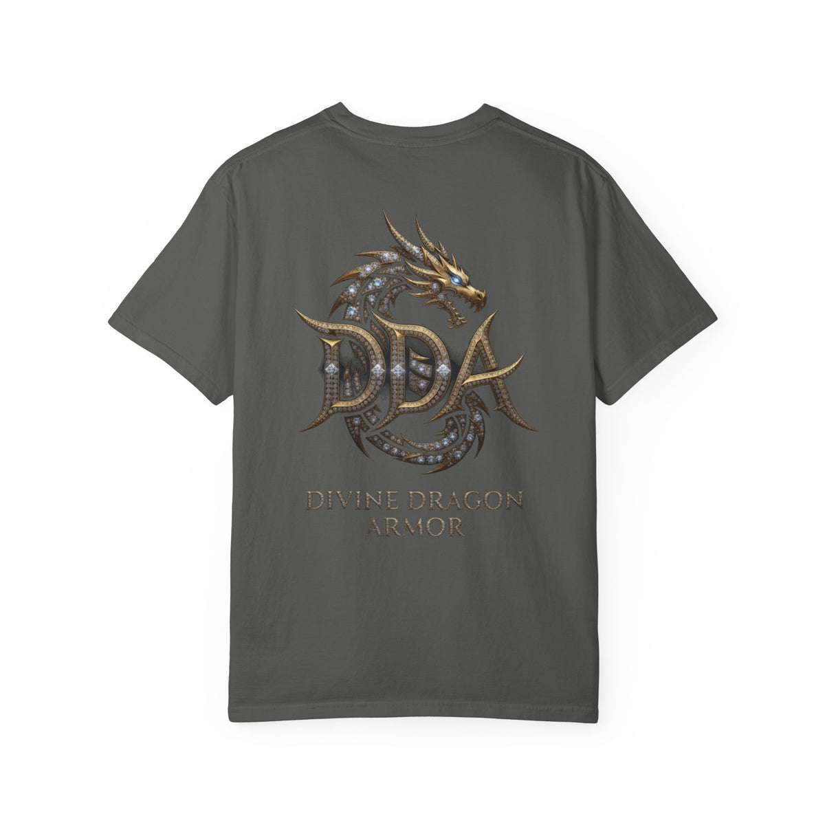A DIVINE DRAGON ARMOR MEN OR WOMANS Garment-Dyed T-shirt
