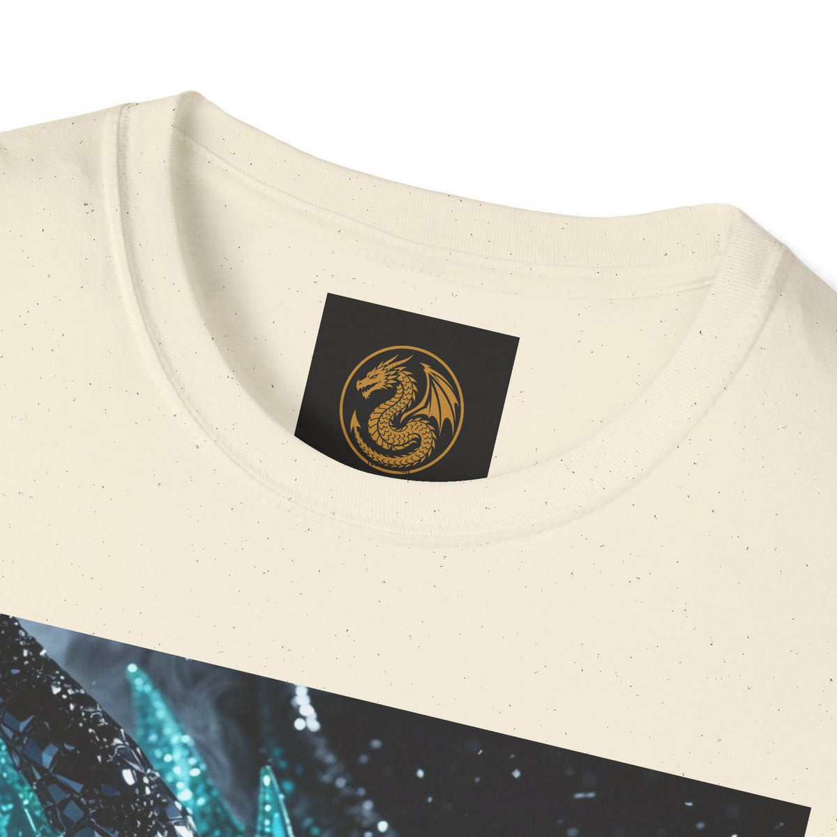 An Ice Dragon T-Shirt — Electric Frost Dragon Graphic Tee