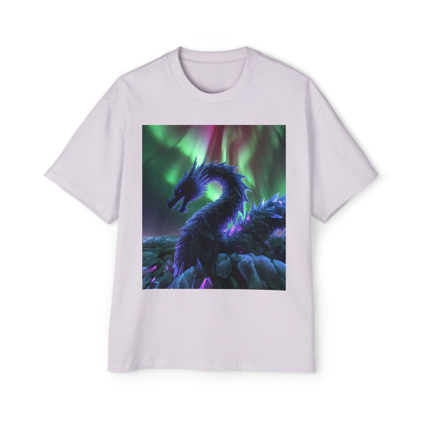 Northern Lights Dragon Tee — Fantasy Dragon Graphic T-Shirt