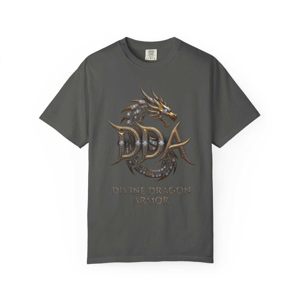 A DIVINE DRAGON ARMOR MEN OR WOMANS Garment-Dyed T-shirt