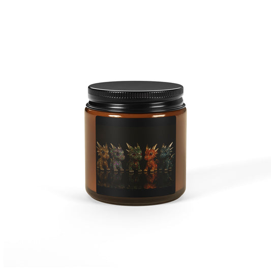 Vibrant Fantasy Scented Soy Candle, Eco-Friendly Relaxation Gift, Home Decor, Cozy Vibes, Perfect for Any Occasion