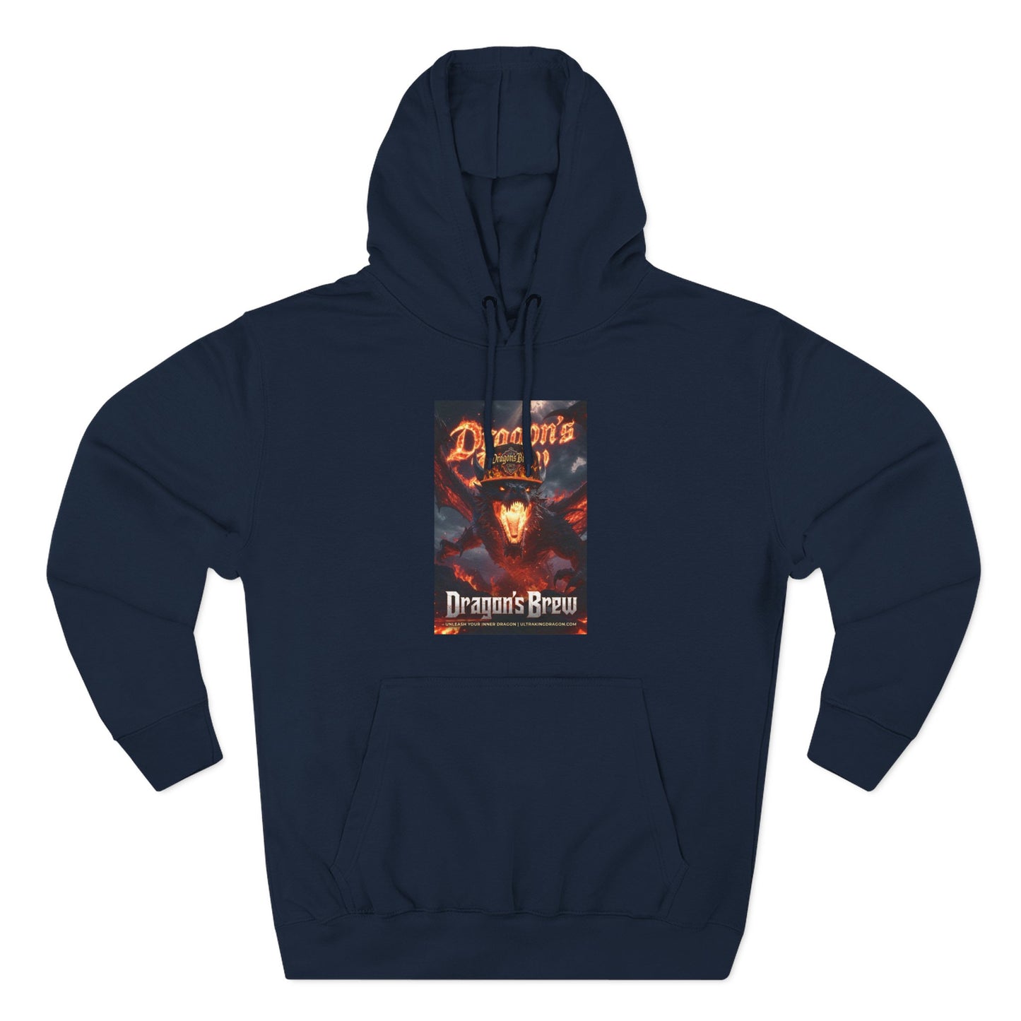Dragons Brew Three-Panel Fleece Hoodie