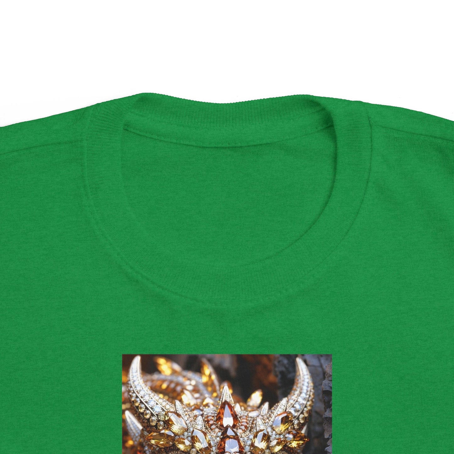 Toddler Tee — Fierce Gold Dragon Graphic Shirt