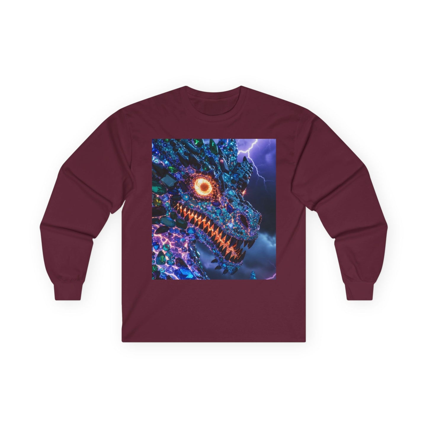 Godzilla Neon Monster Long Sleeve Tee — Electric Kaiju Graphic