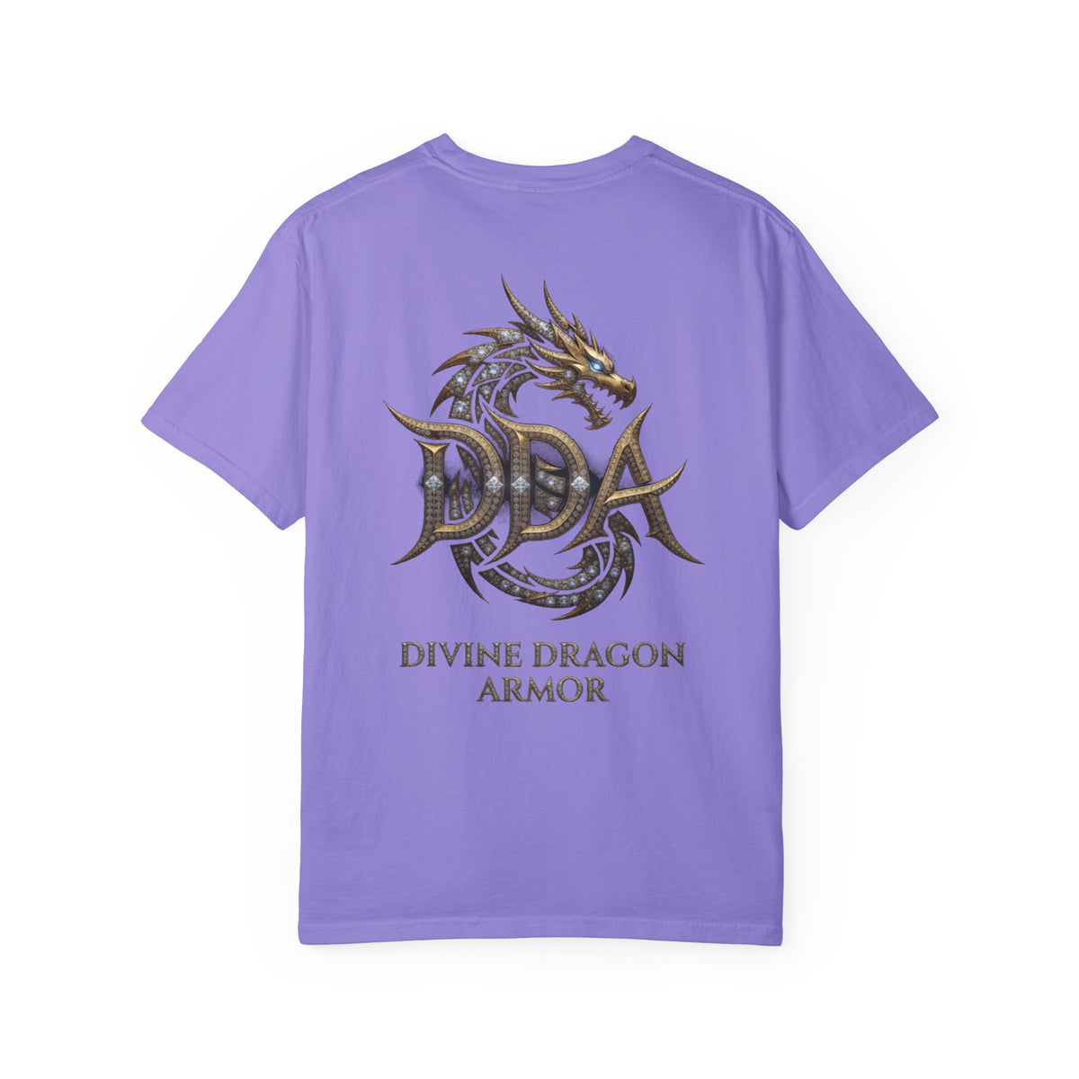 A DIVINE DRAGON ARMOR MEN OR WOMANS Garment-Dyed T-shirt