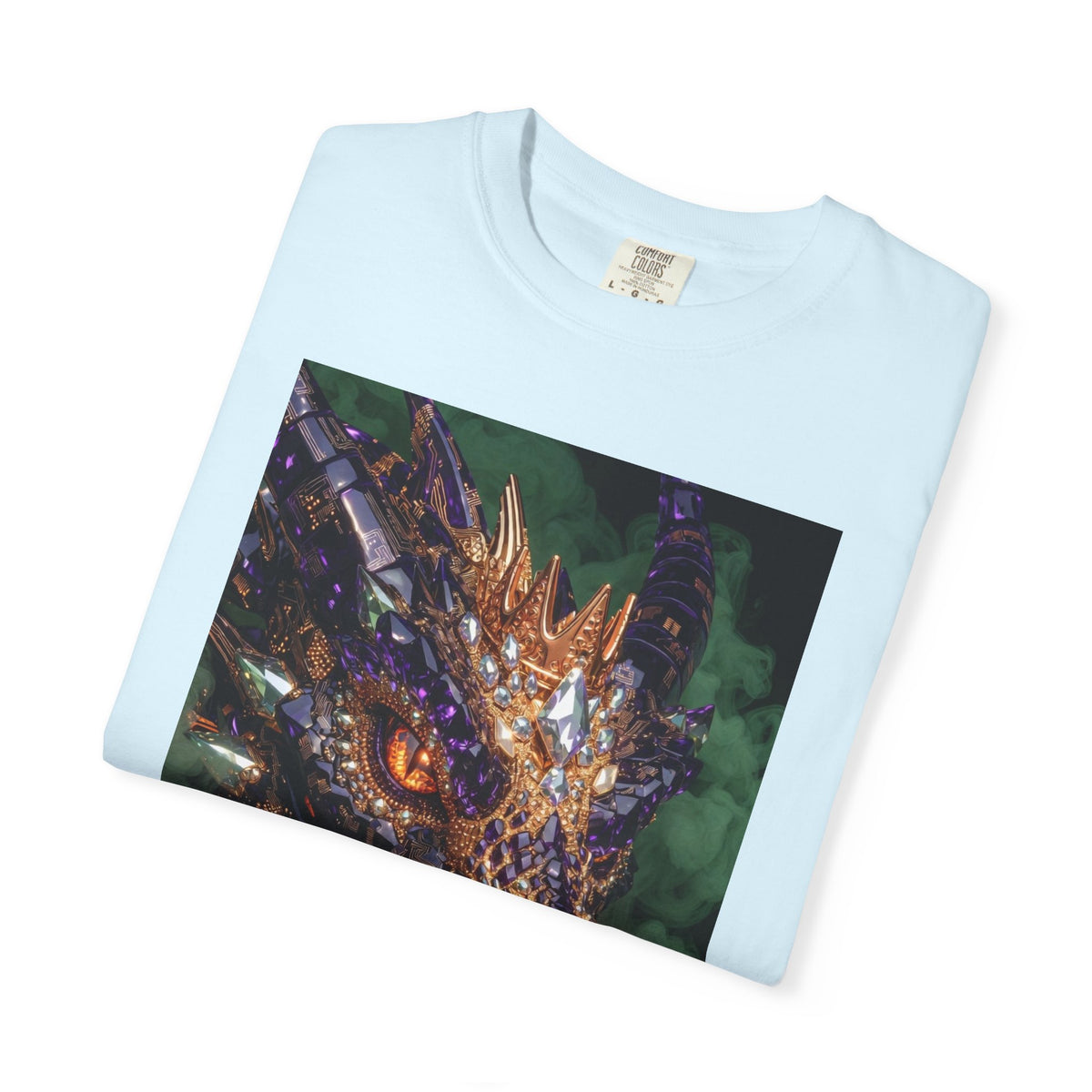 A Dragon Pocket Graphic T‑Shirt — Fiery Fantasy Chest Print