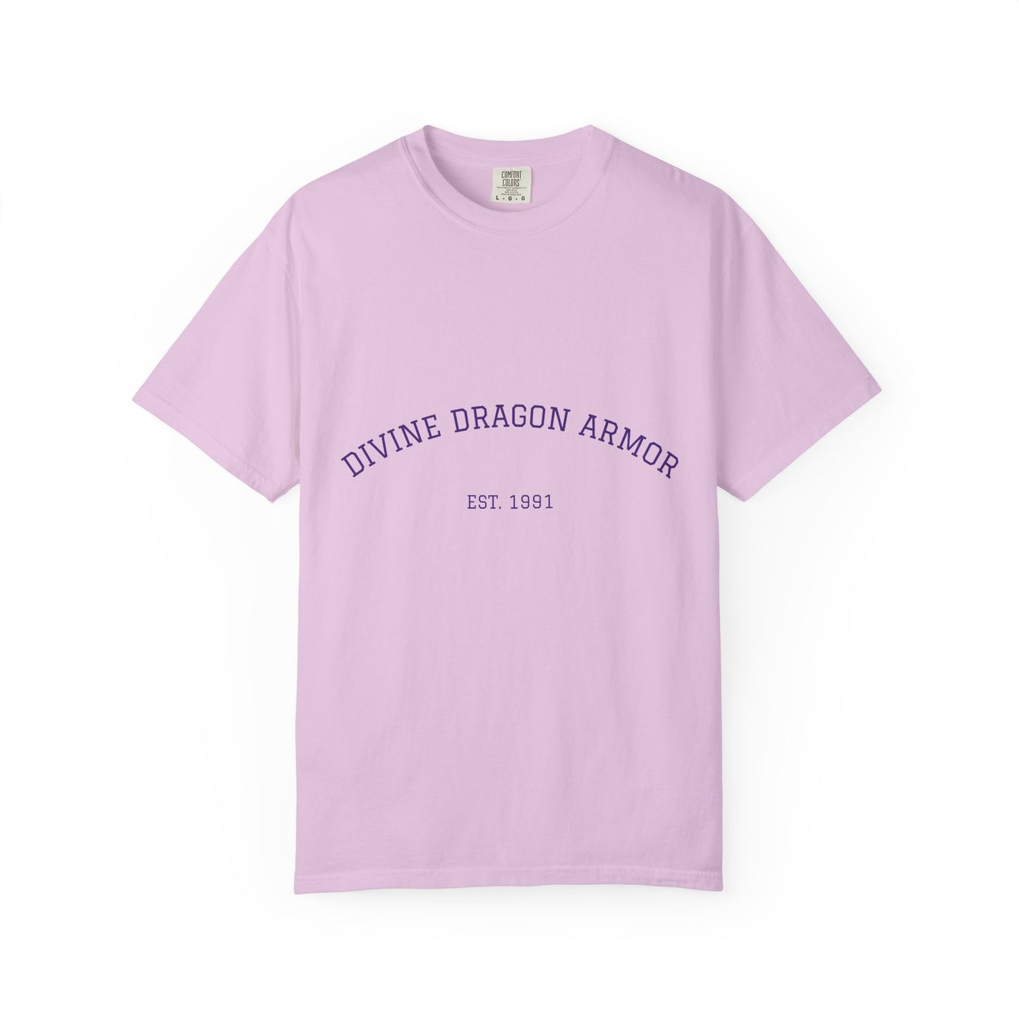 A Divine Dragon Armor Tee — Vintage 'Est. 1991' Graphic T-Shirt