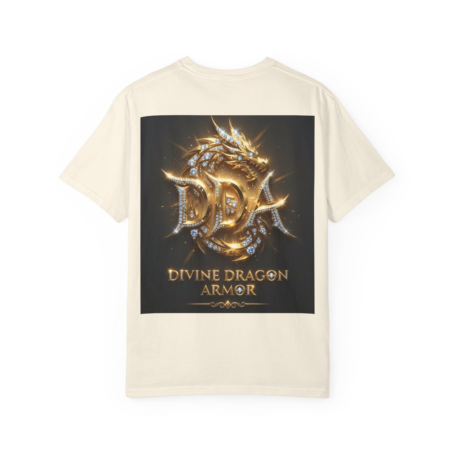A DIVINE DRAGON ARMOR MEN OR WOMANS Garment-Dyed T-shirt