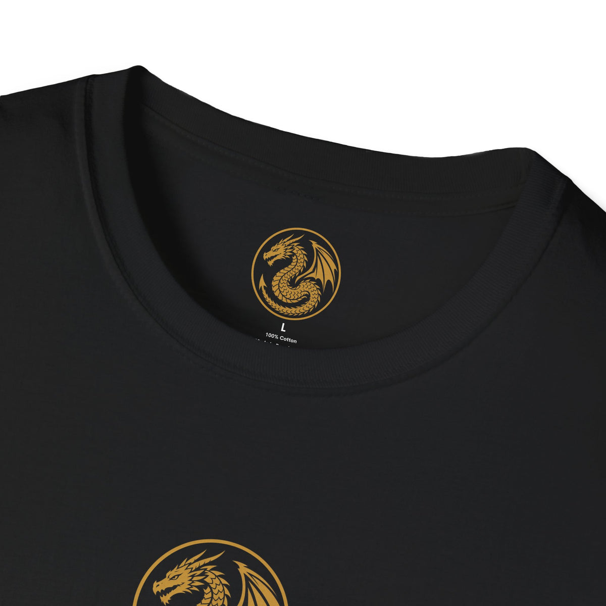 Golden Serpent Symbol T-Shirt