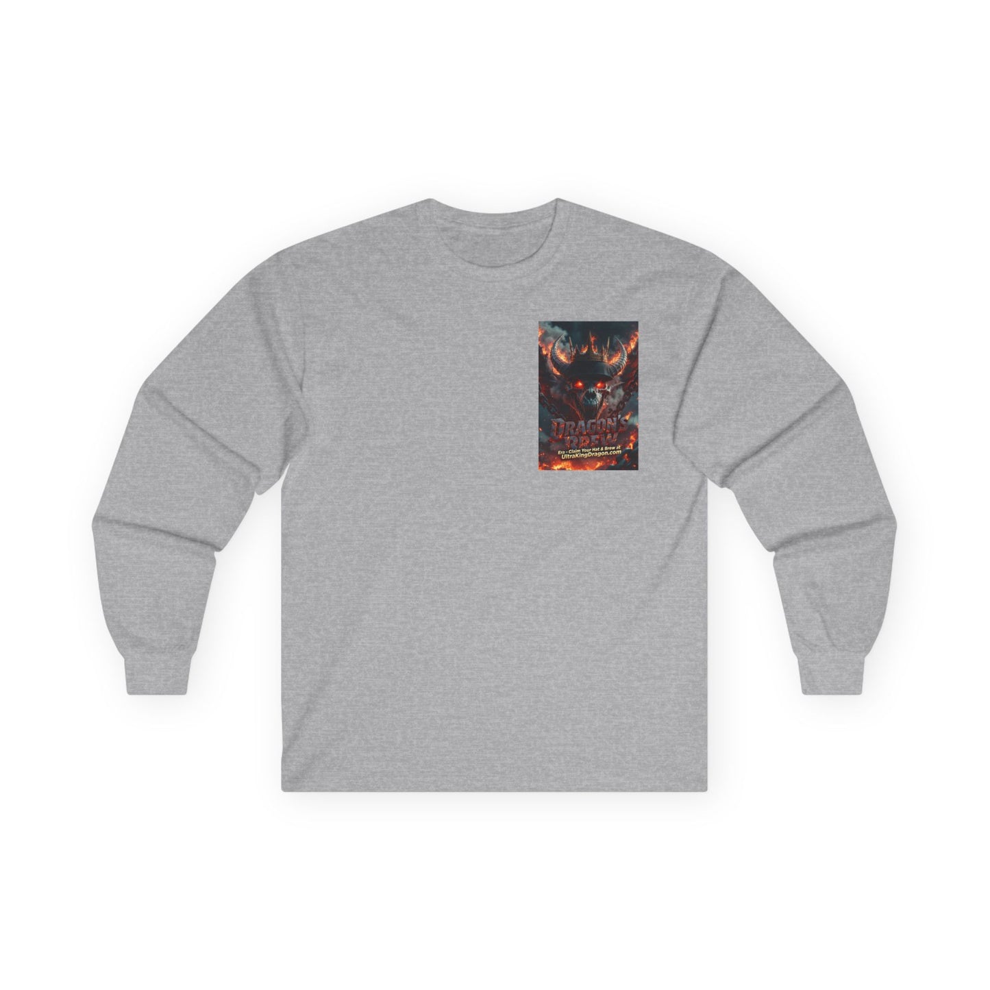 A Dragons best selling Pocket Art Long Sleeve Tee — 'Not All Who Wander Are Lost'