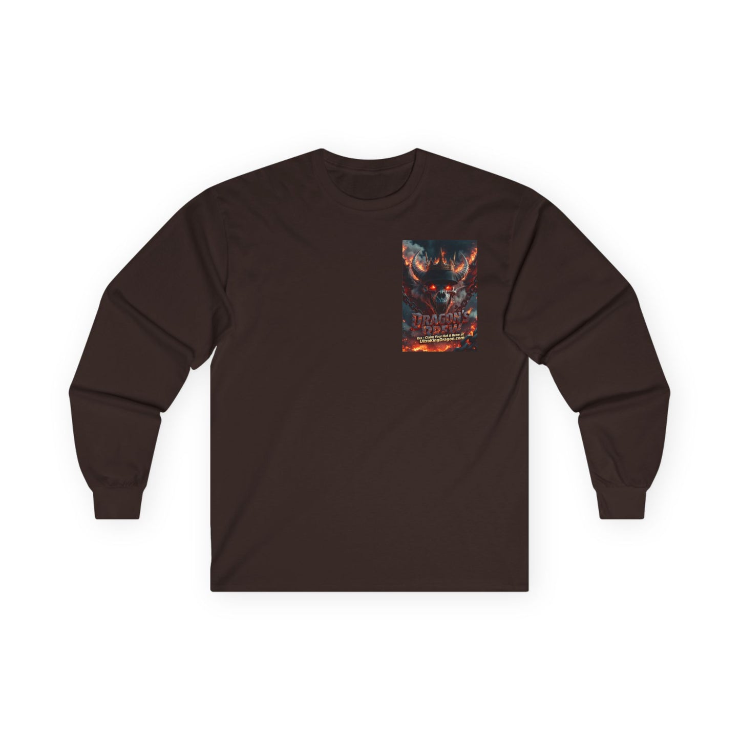 A Dragons best selling Pocket Art Long Sleeve Tee — 'Not All Who Wander Are Lost'
