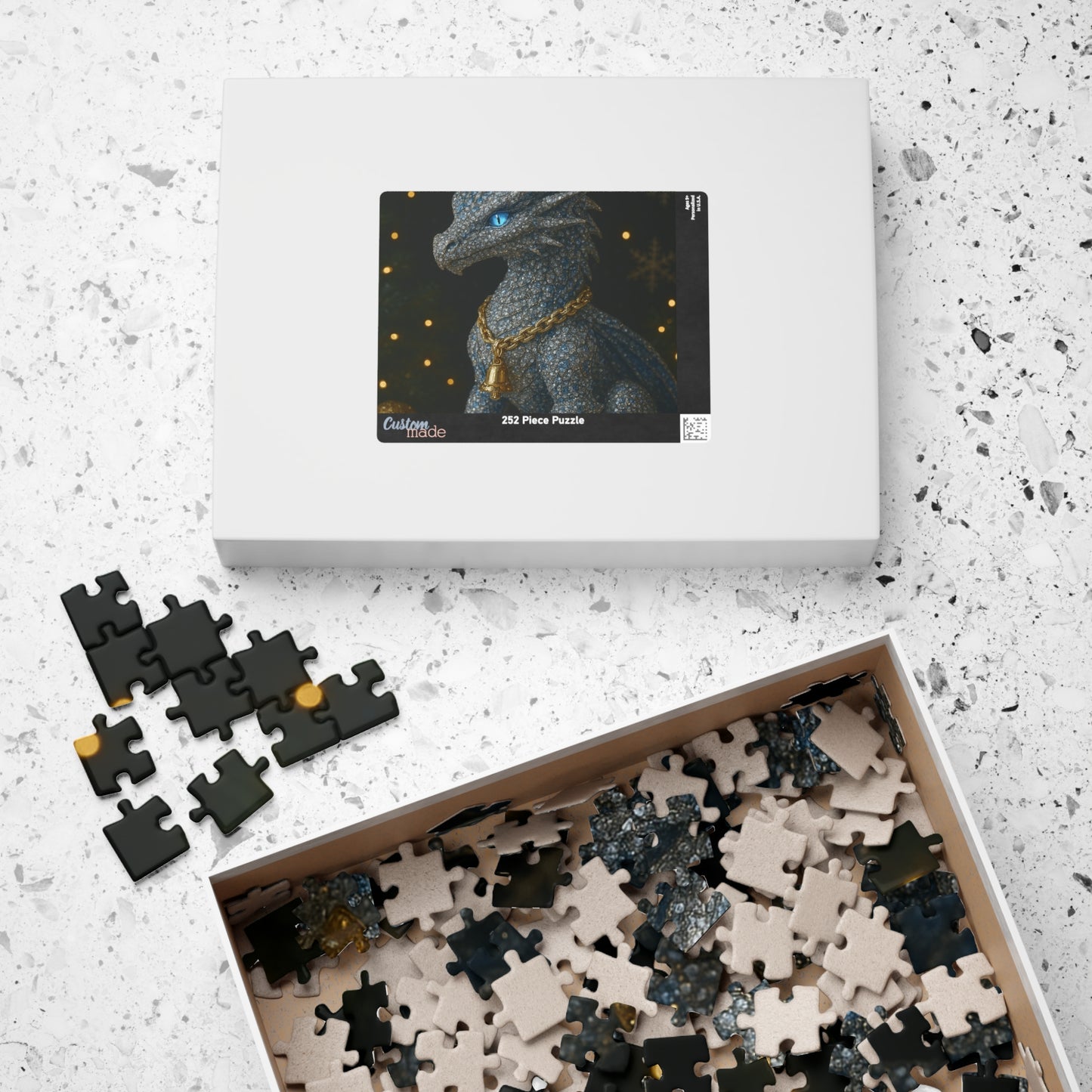 Fantasy Dragon Puzzle - 110 to 1014 Pieces, Perfect for Family Game Night