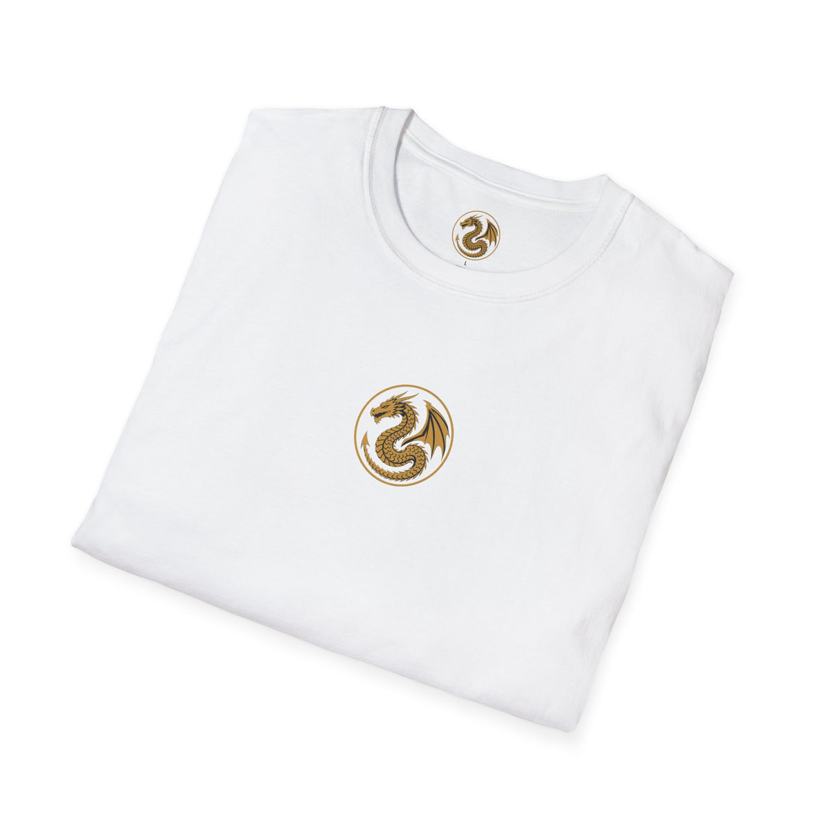 Golden Serpent Symbol T-Shirt