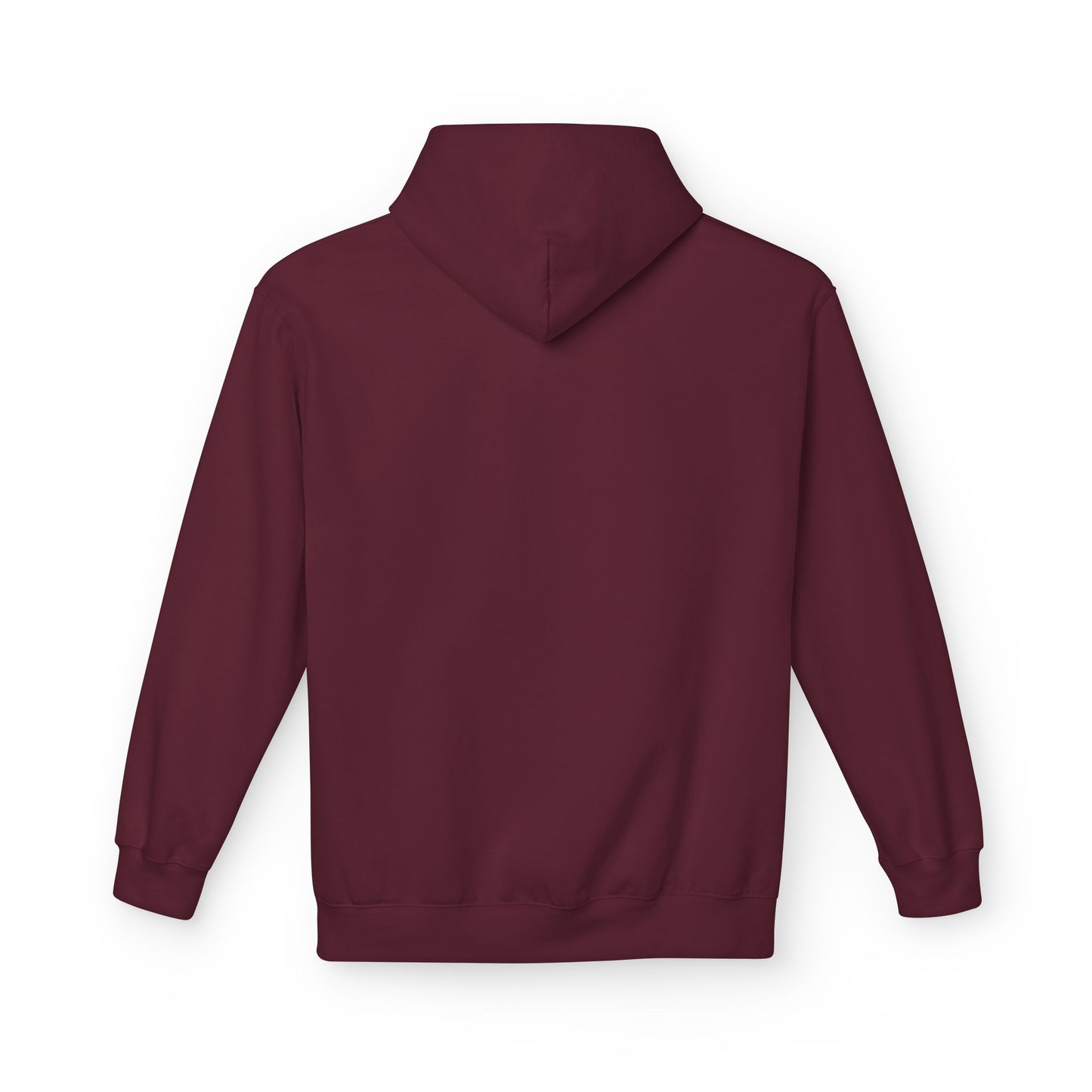 Abstract Red Dragon Marble Hoodie — Minimal Center Art Pullover