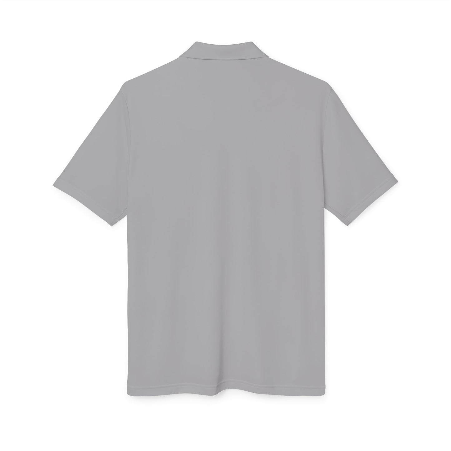 Adidas Performance Polo — Gold Crest Patch Chest Logo