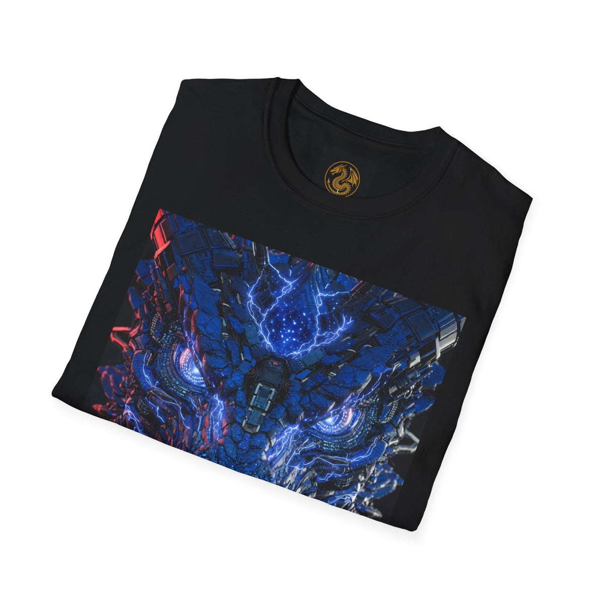 #1 Selling Dragon Nebula T-Shirt — Cosmic Blue Dragon Graphic Tee