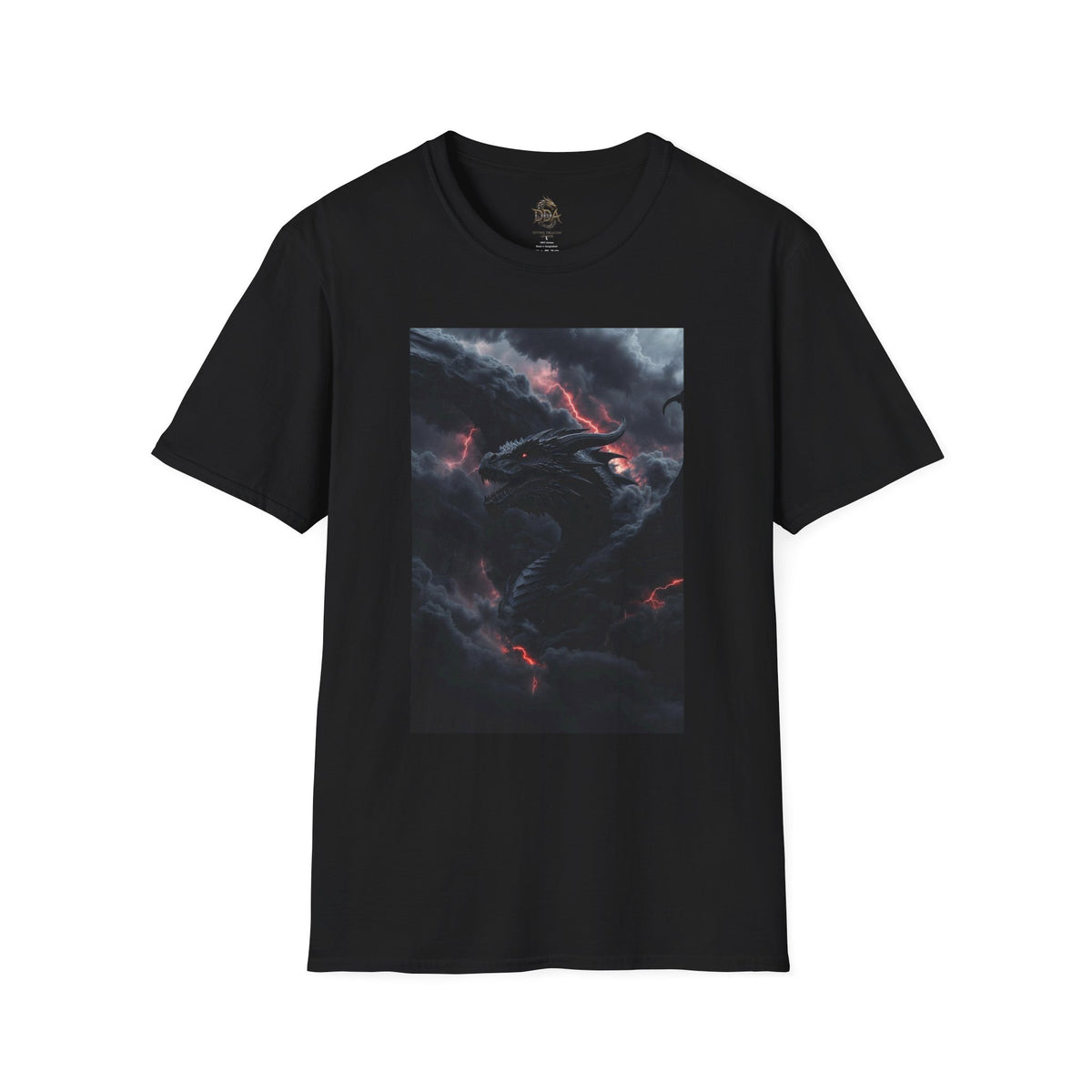 A Dragon Smoke T-Shirt — Stormy Smoke Tee
