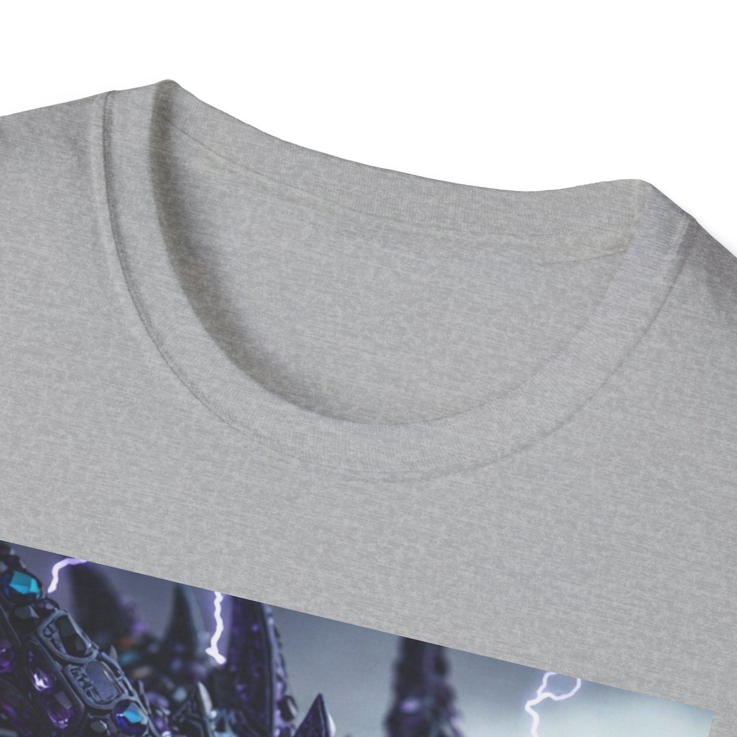 Dragon Lightning T-Shirt — Neon Electric Fantasy Graphic Tee