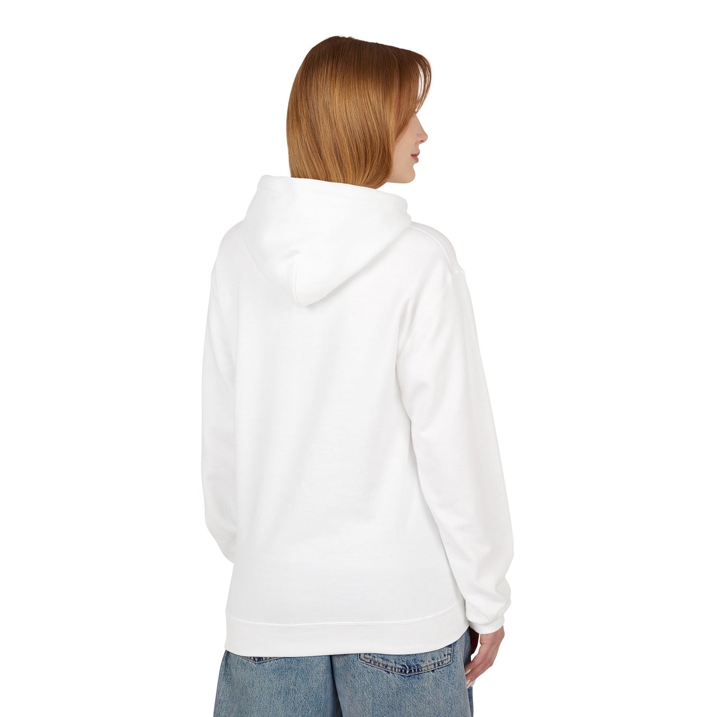 Abstract Red Dragon Marble Hoodie — Minimal Center Art Pullover