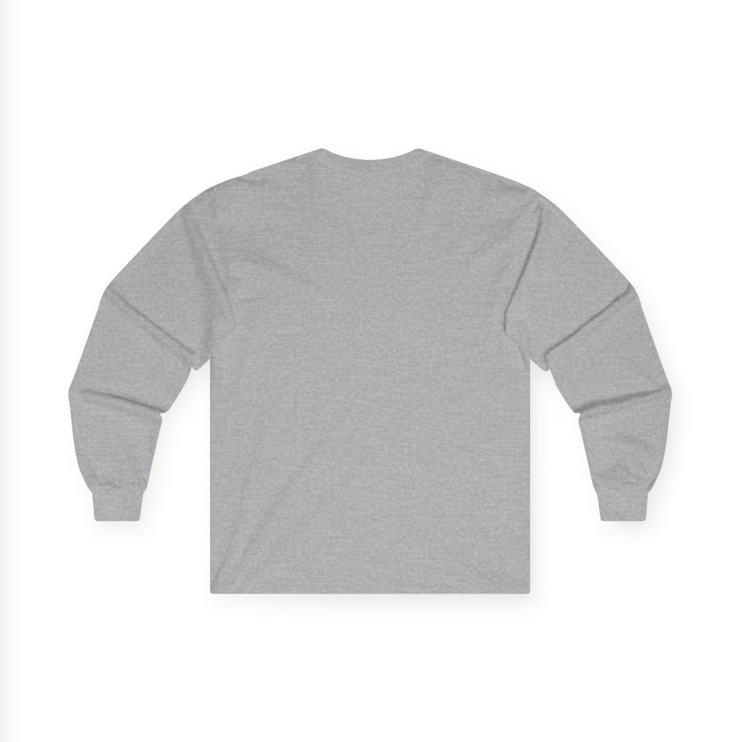 Dragon Head Graphic Long Sleeve Tee — Metallic Fantasy Artwork