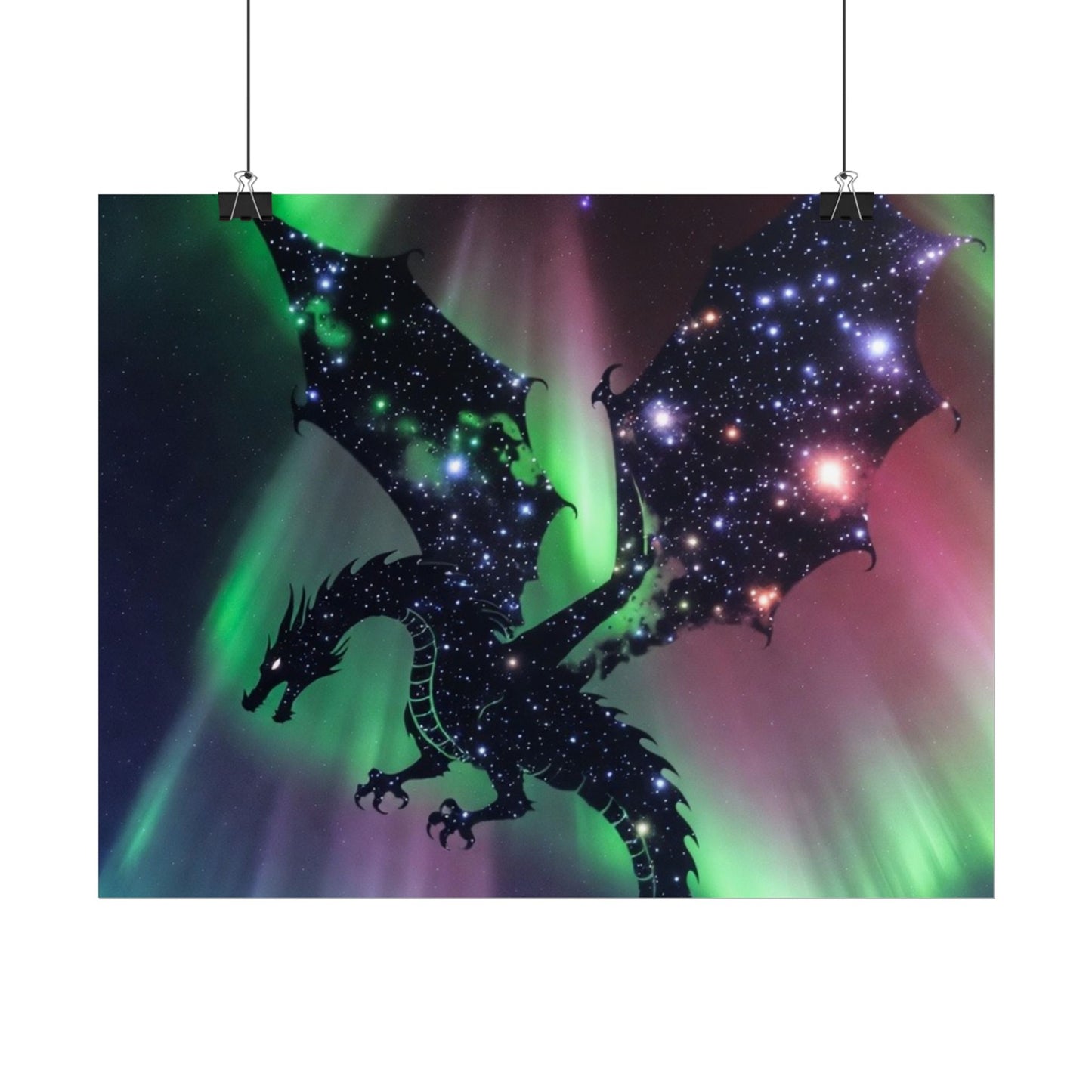 Dragon Aurora Poster
