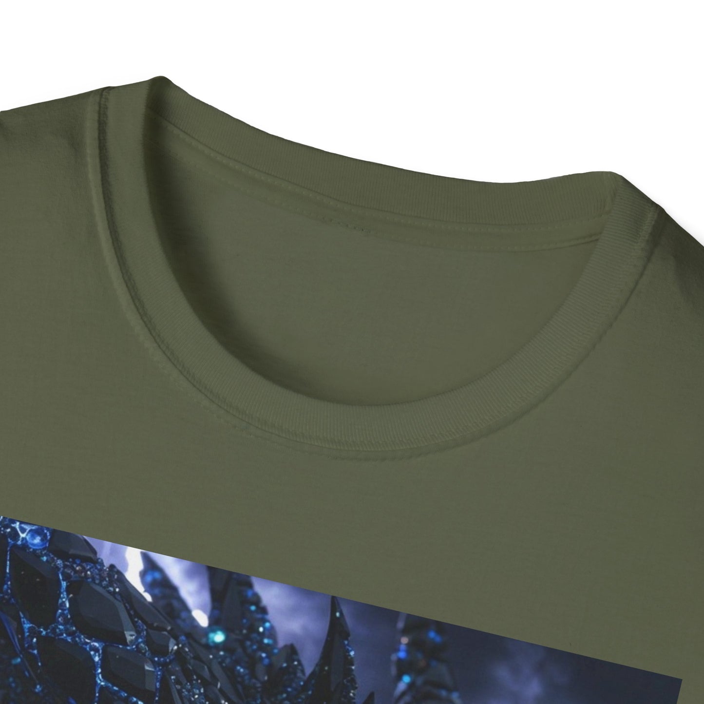 Lightning Godzilla T-Shirt – Neon Blue Monster Tee