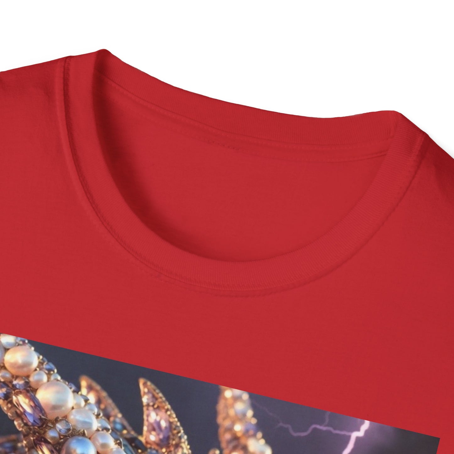 Dragon Gem Art T-Shirt — Fantasy Lightning Dragon Graphic Tee