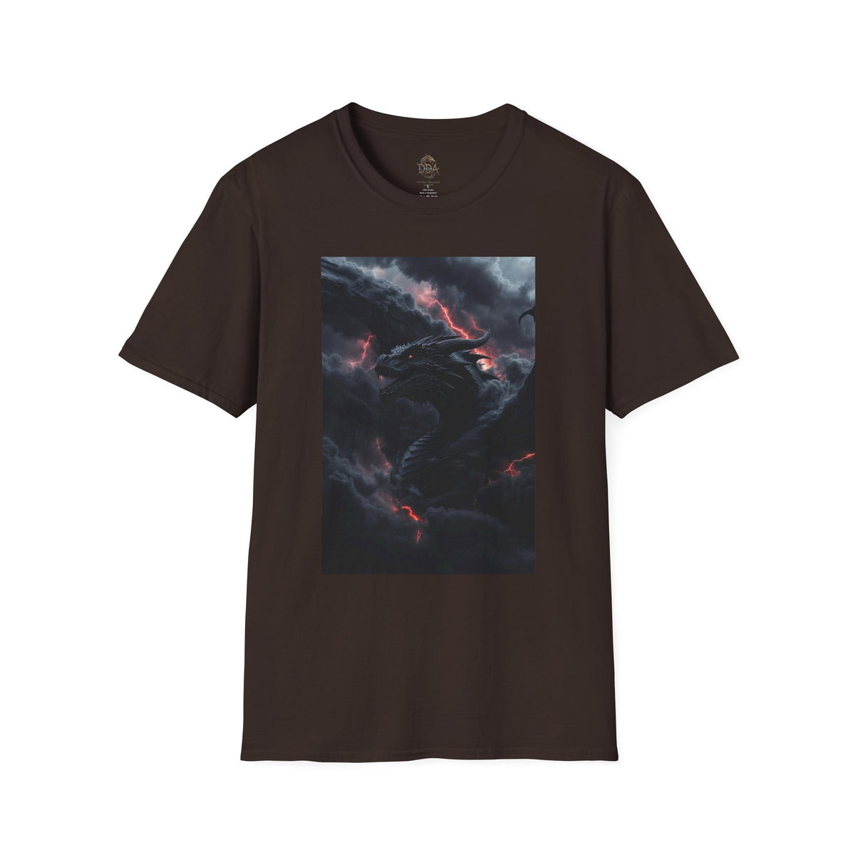 A Dragon Smoke T-Shirt — Stormy Smoke Tee