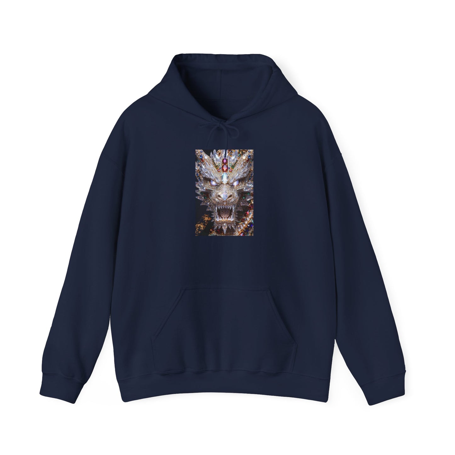 Dragon Skull Hoodie - Mystic Fantasy Graphic Pullover