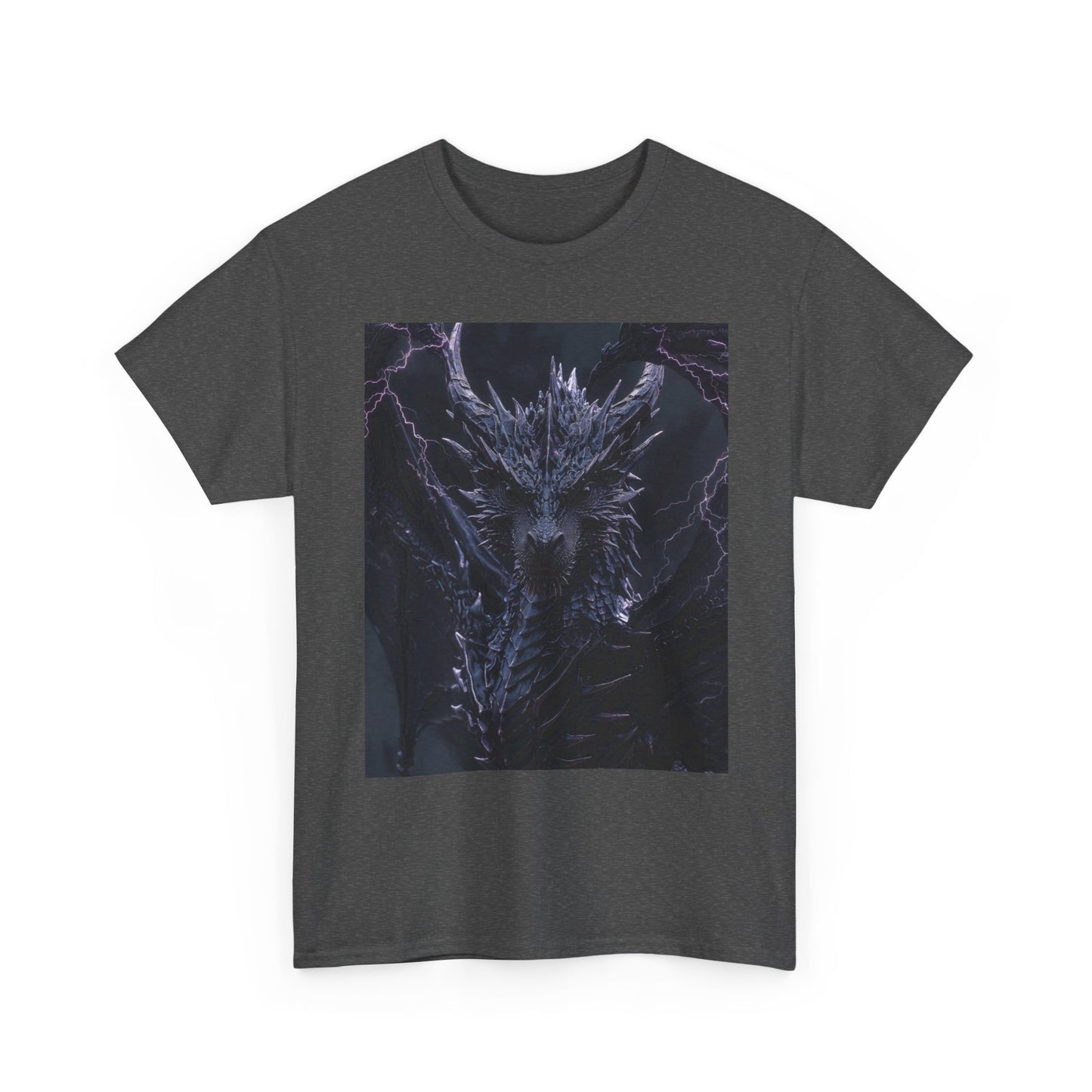 Dark Dragon Tee — Dark Fantasy Gothic Dragon Graphic Shirt