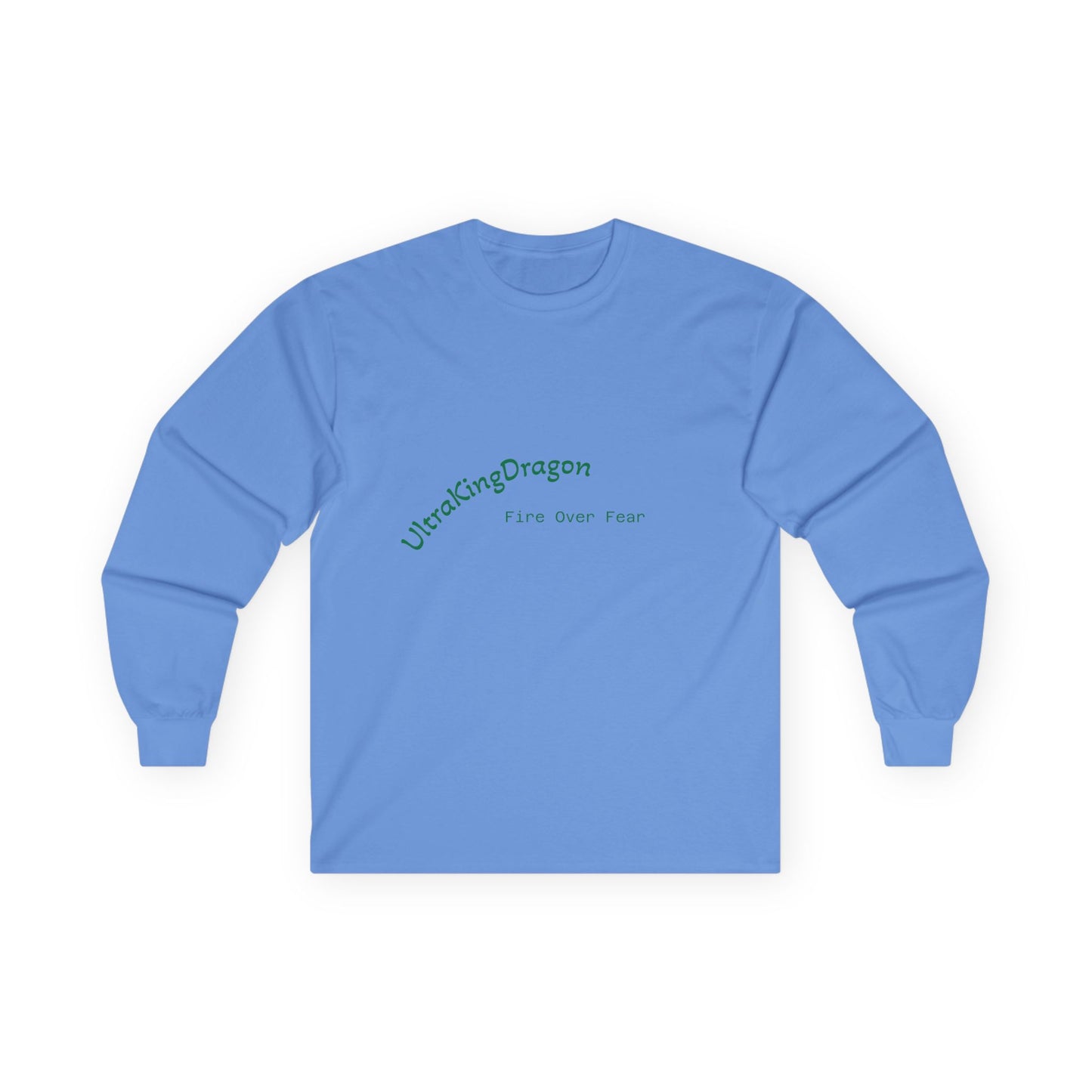 Minimalist 'Vibes Over Fear' Long Sleeve Tee