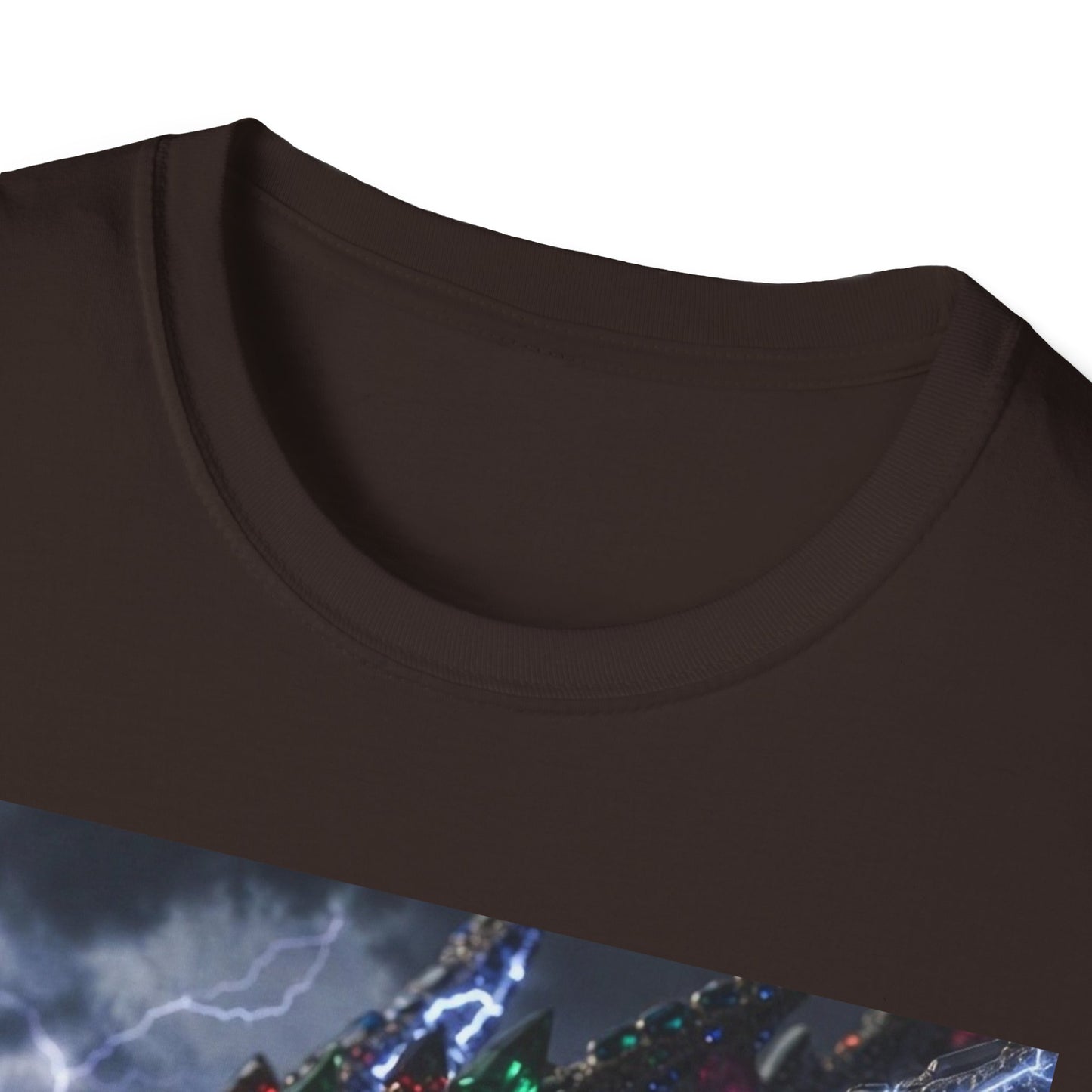 Dragon Lightning T-Shirt — Electric Dark Fantasy Monster Graphic Tee