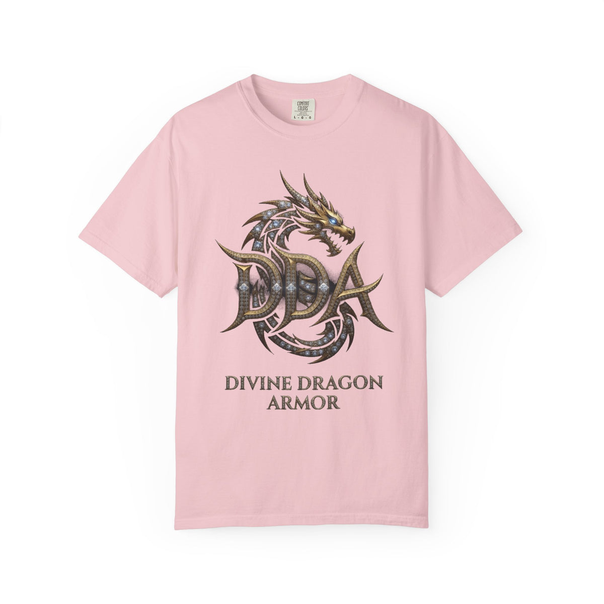 A DIVINE DRAGON ARMOR MEN OR WOMANS Garment-Dyed T-shirt