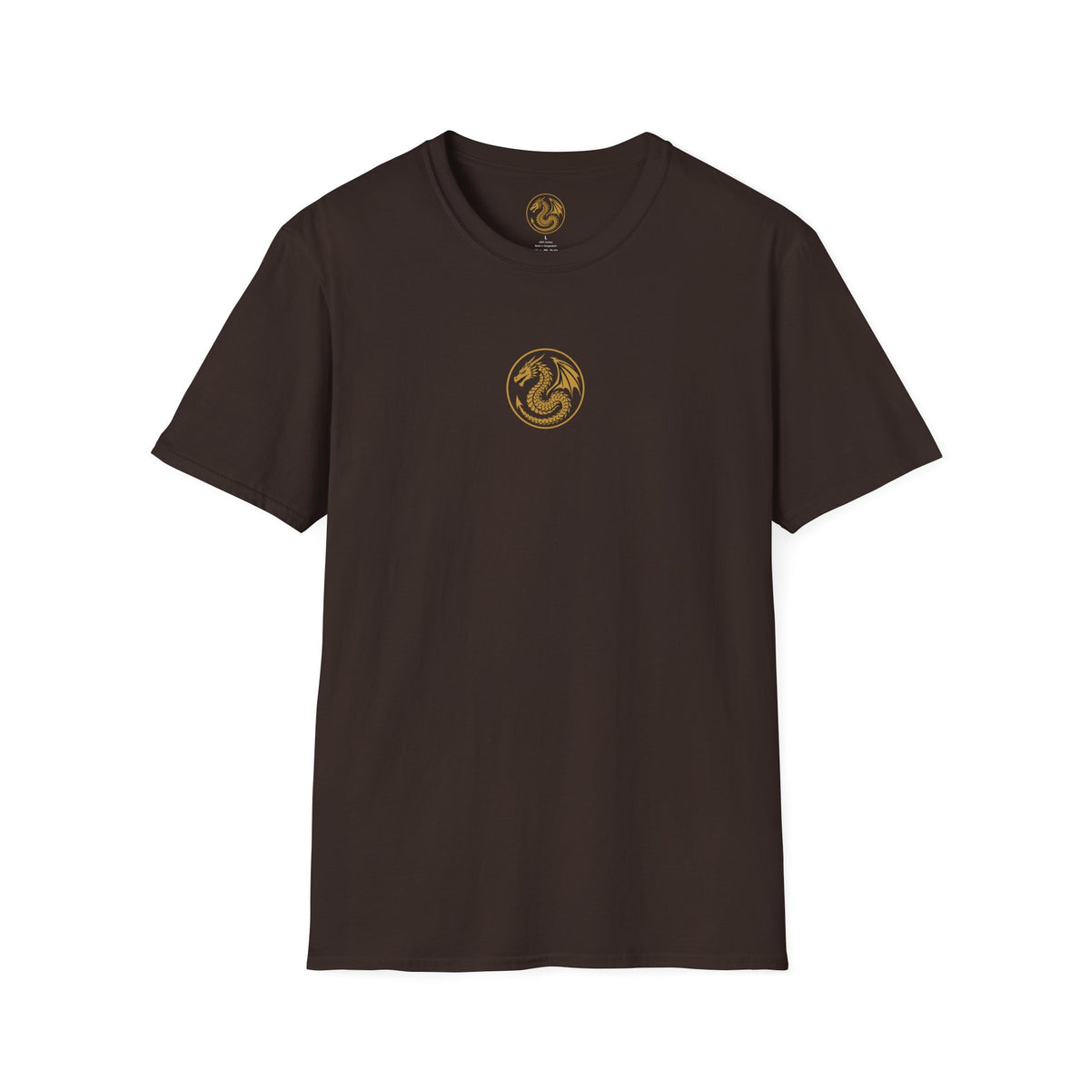 Golden Serpent Symbol T-Shirt