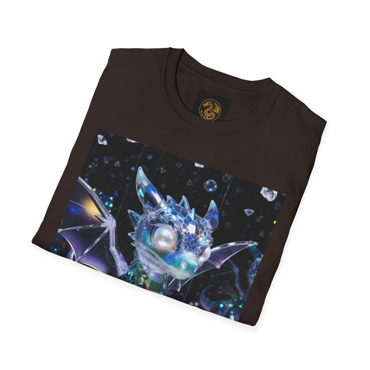 A Crystal Dragon T-Shirt — Sparkling Gem Fantasy Tee